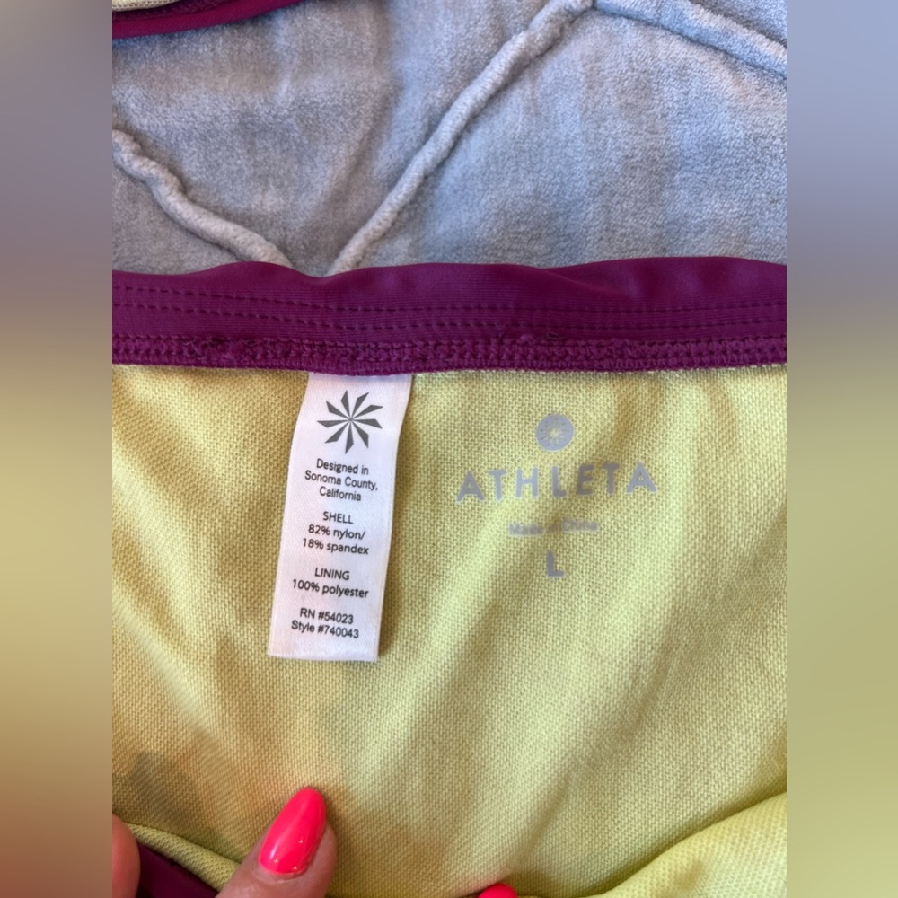 2 Athleta Bikinis. Mix and match. Tops 34/36 D/DD. Bottoms size L. - Picture 10 of 11